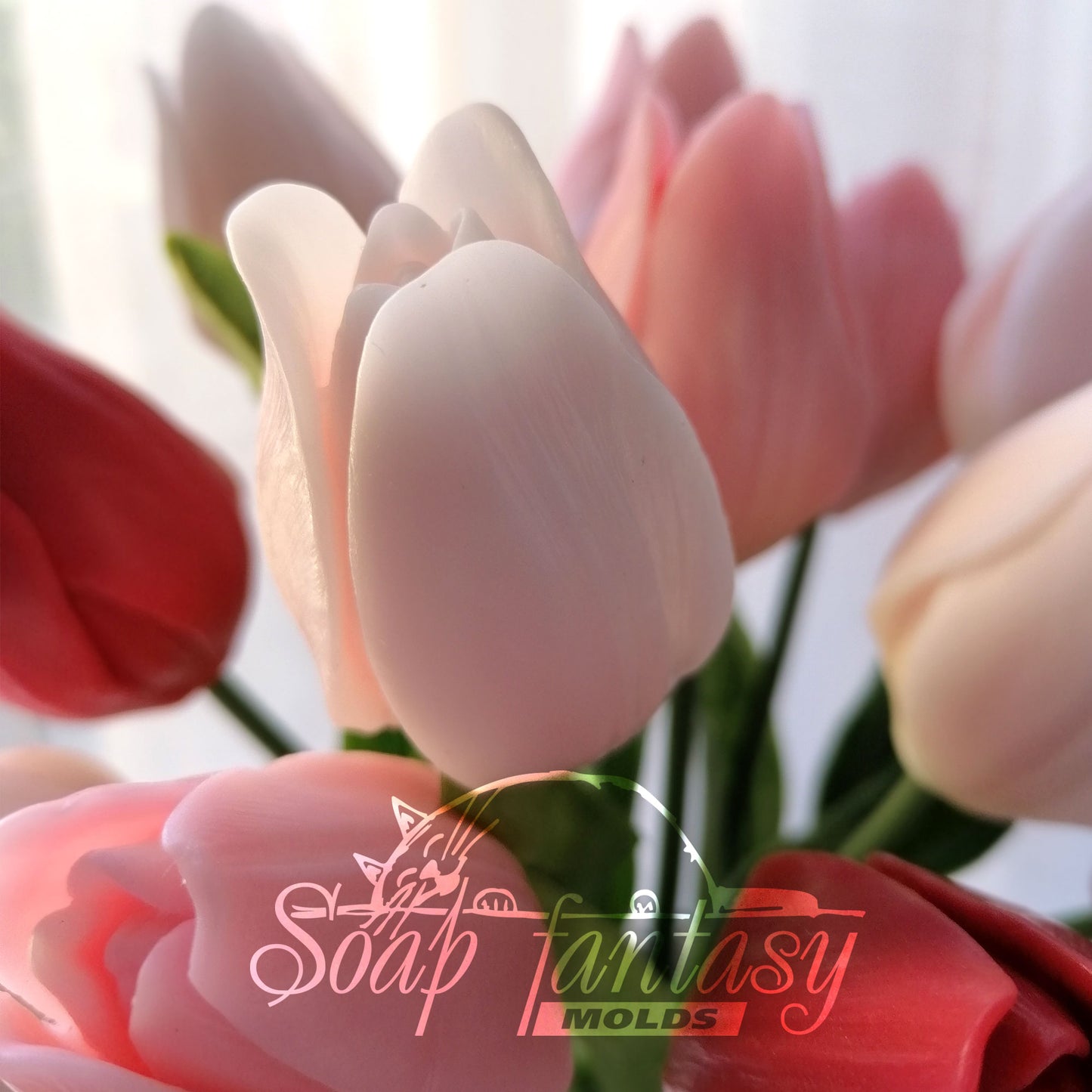 Tulip "Montreal" silicone mold for soap making