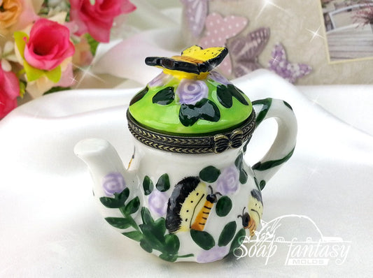 Porcelain teapot Silicone Soap Mold - for soap making, Craft & Hobby