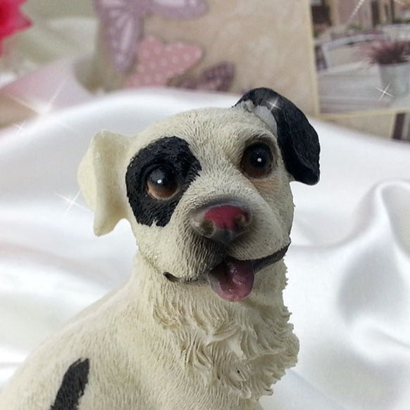 White dog silicone mold for soap making