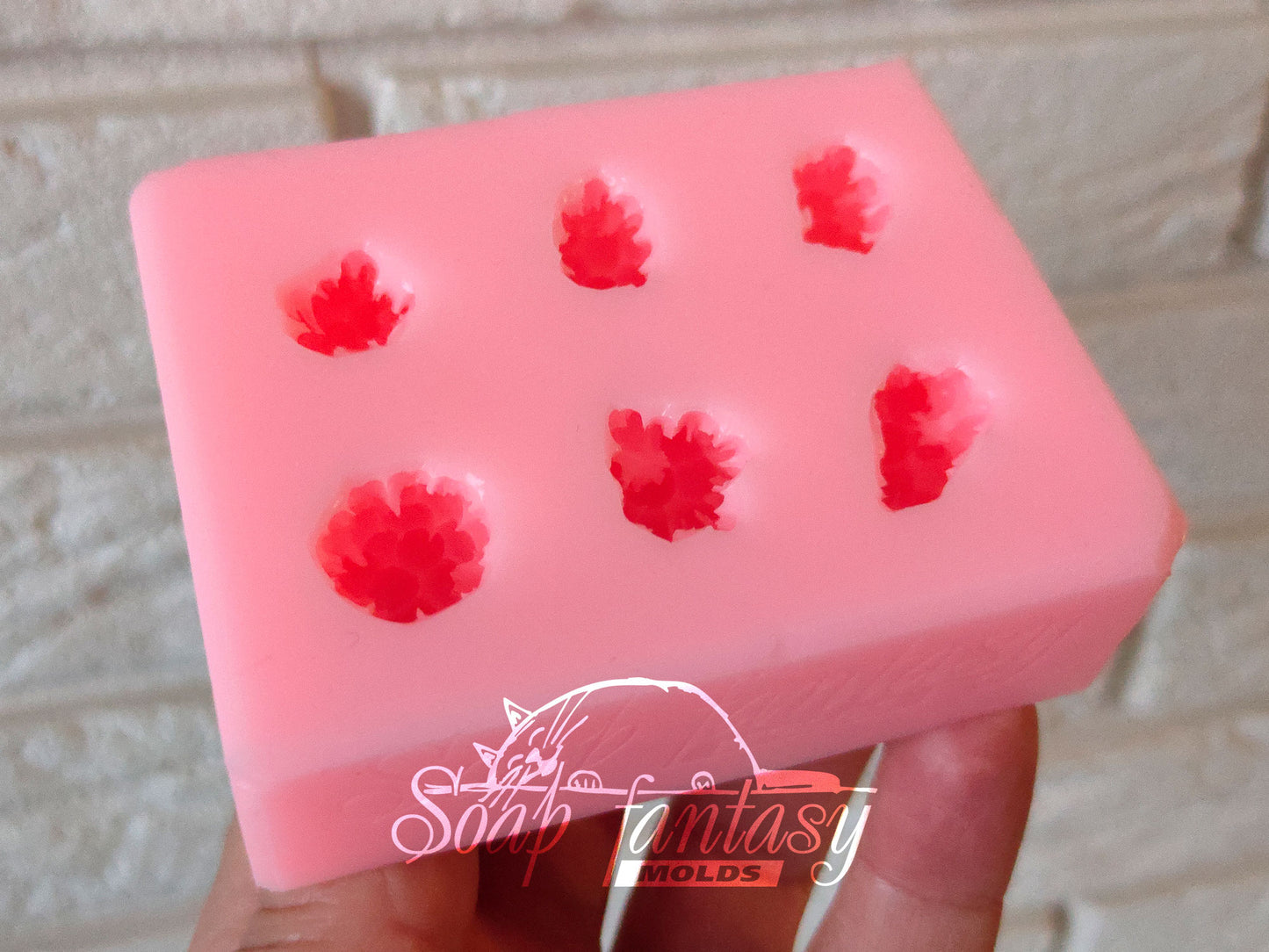 Blackberries silicone mold for soap making