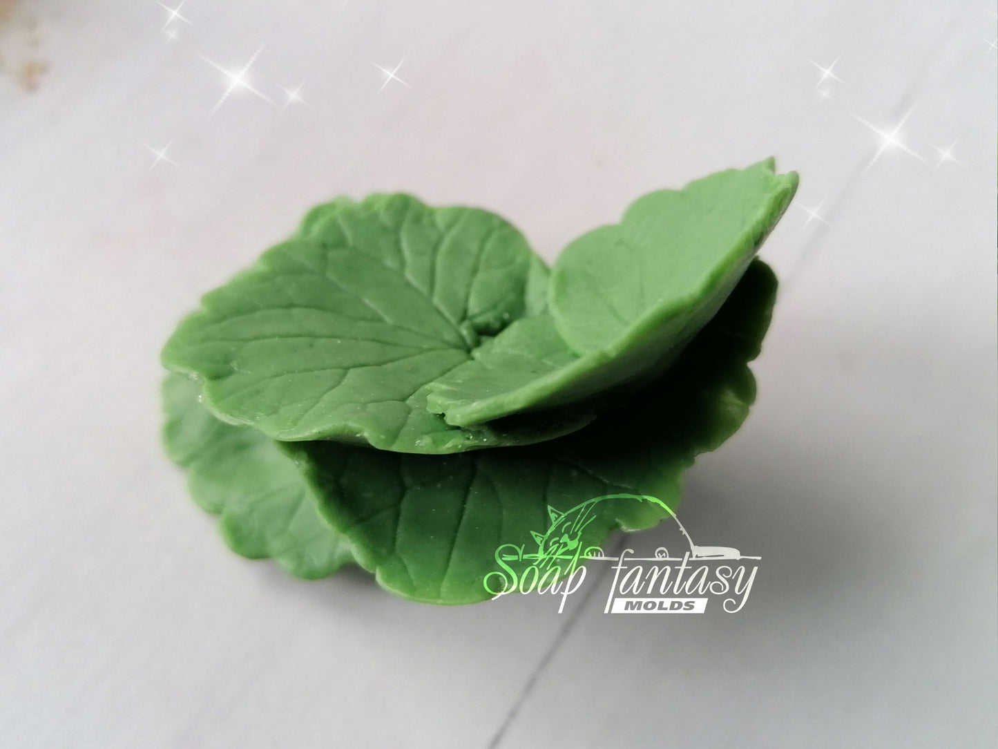 Leafs (bouquet inserts) silicone mold for soap making