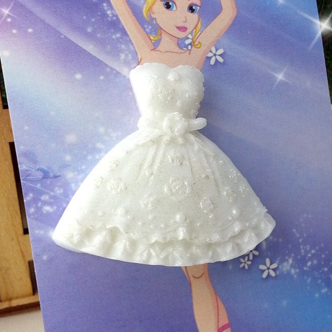 Little doll dresses silicone mold for soap making