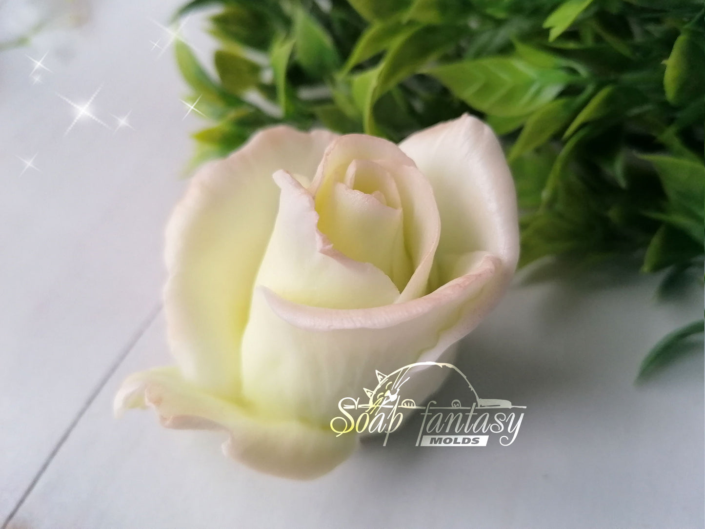 Rose "Glory" silicone soap mold - for soap making (Made of high quality silicone)