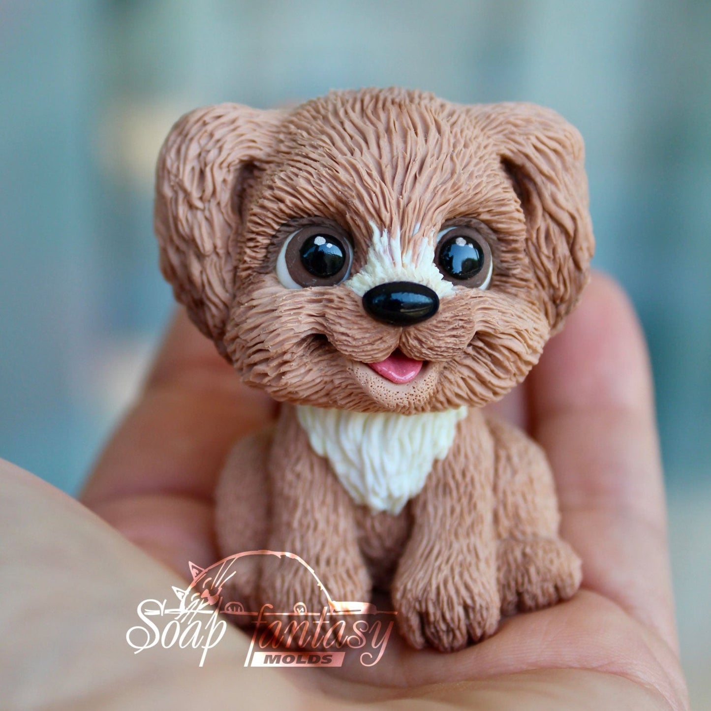 Tim puppy silicone mold for soap making