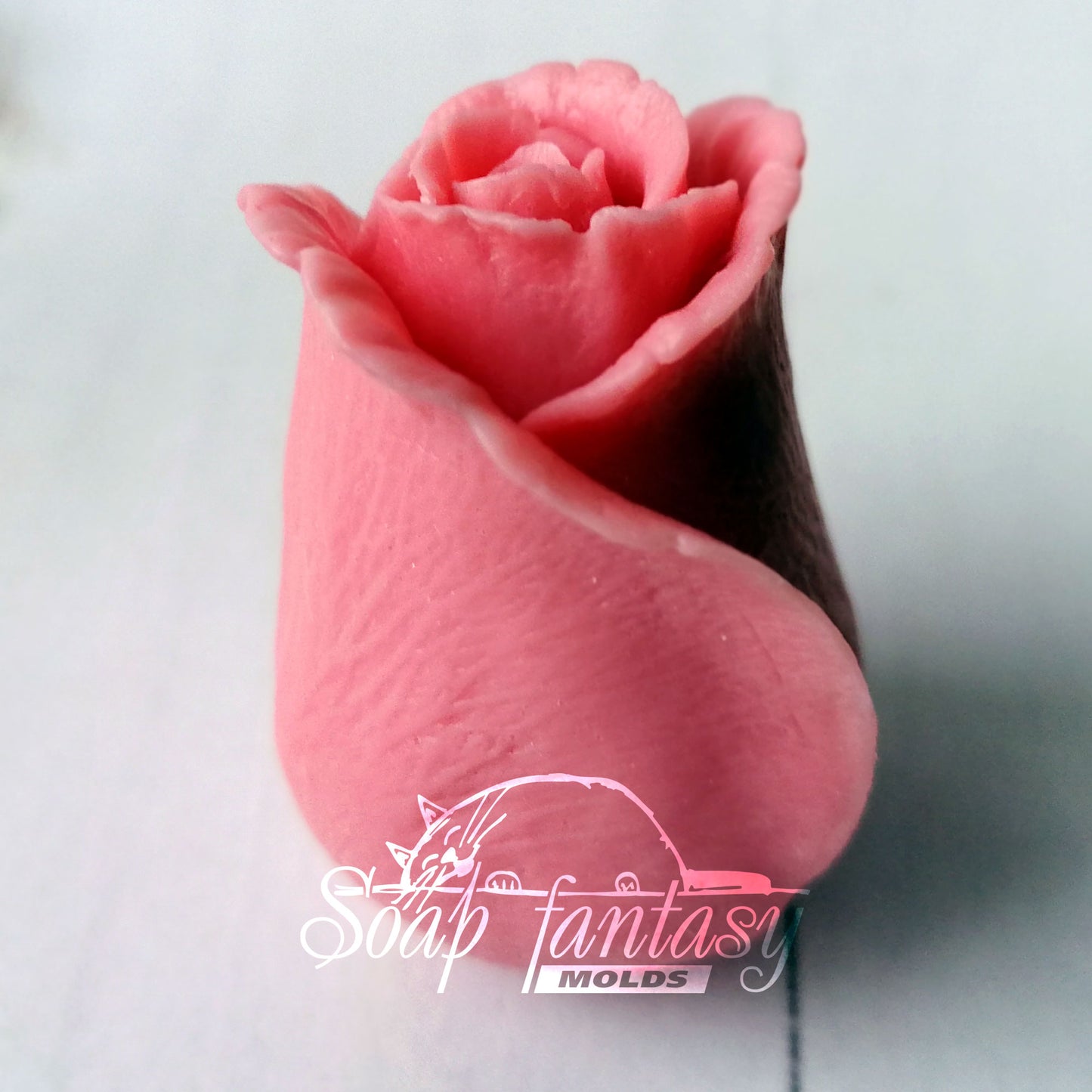Rose "Glamour" silicone mold for soap making