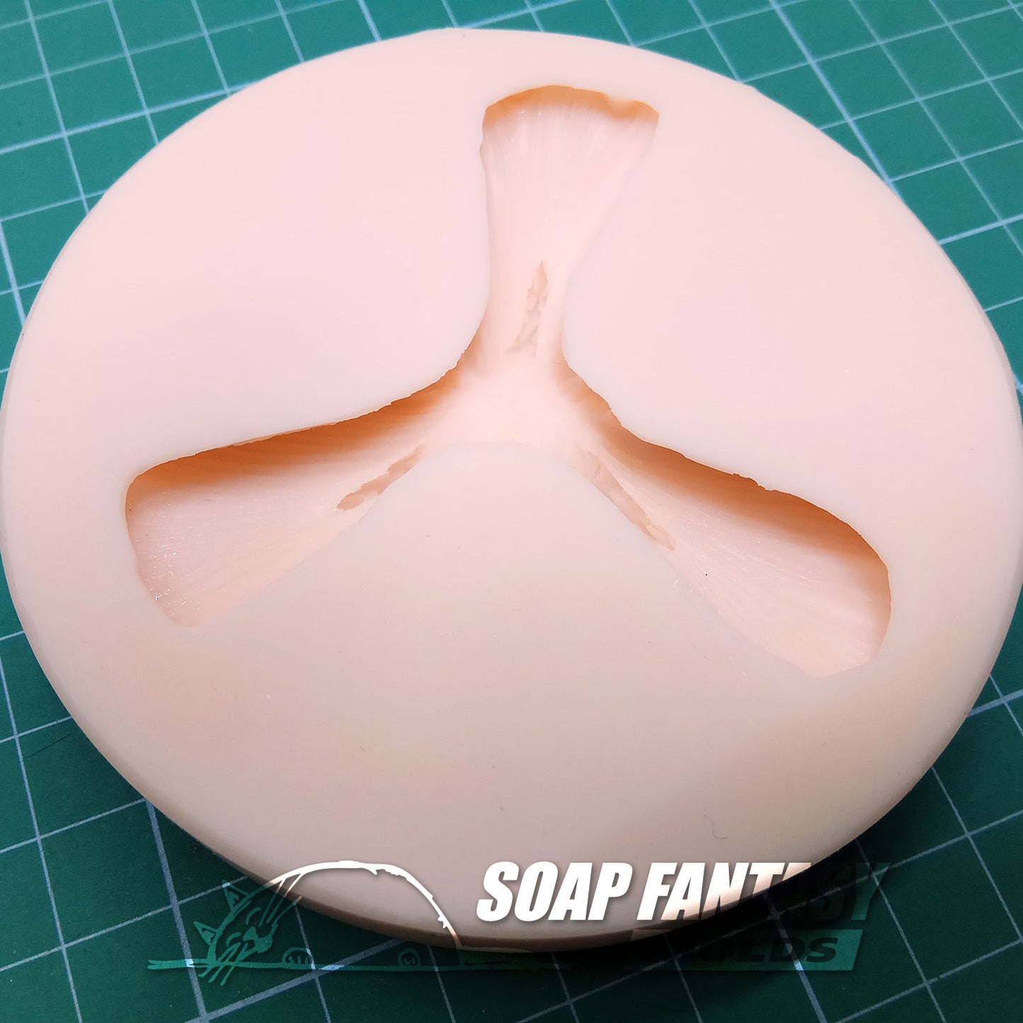 Tender irises flower silicone mold for soap making