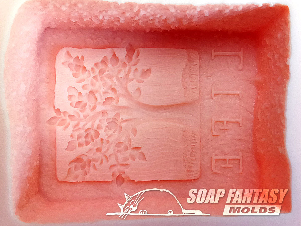 The tree of Life silicone mold for soap making