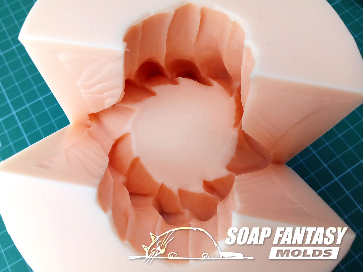 Bouquet of Tulips silicone mold (mould) for soap making and candle making