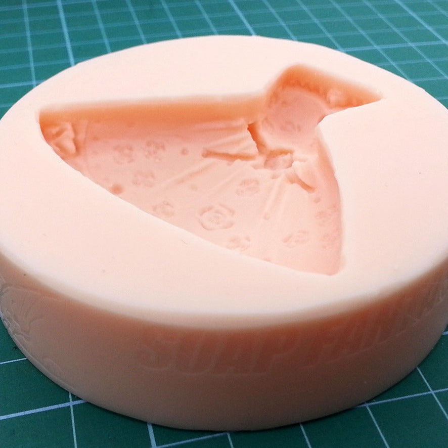 Little doll dresses silicone mold for soap making