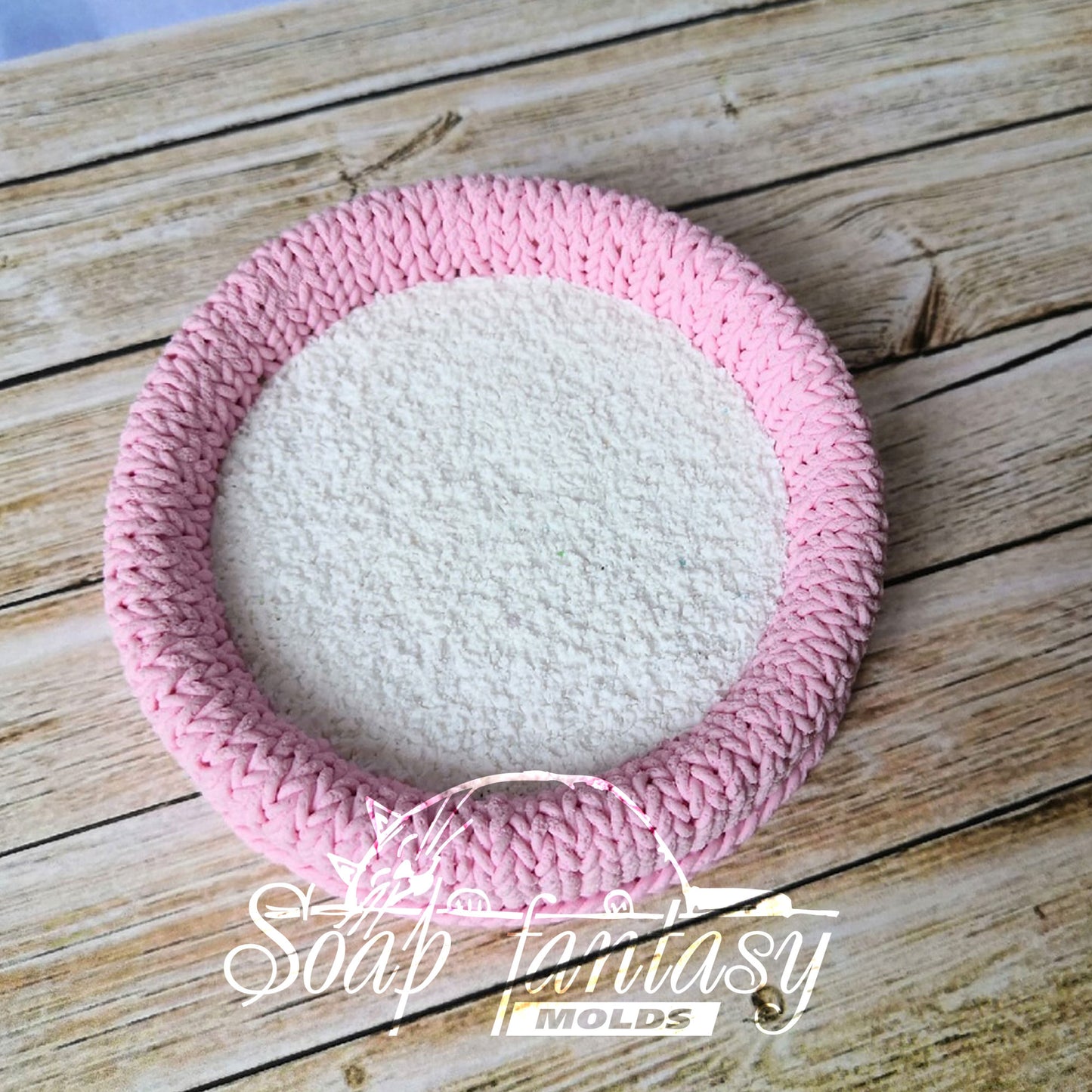 Knitted bed (WITHOUT TIGER CUBS!) silicone mold for soap making