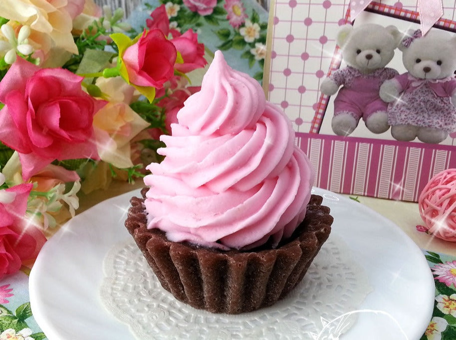 BIG Cupcake silicone mold (mould) for soap making and candle making
