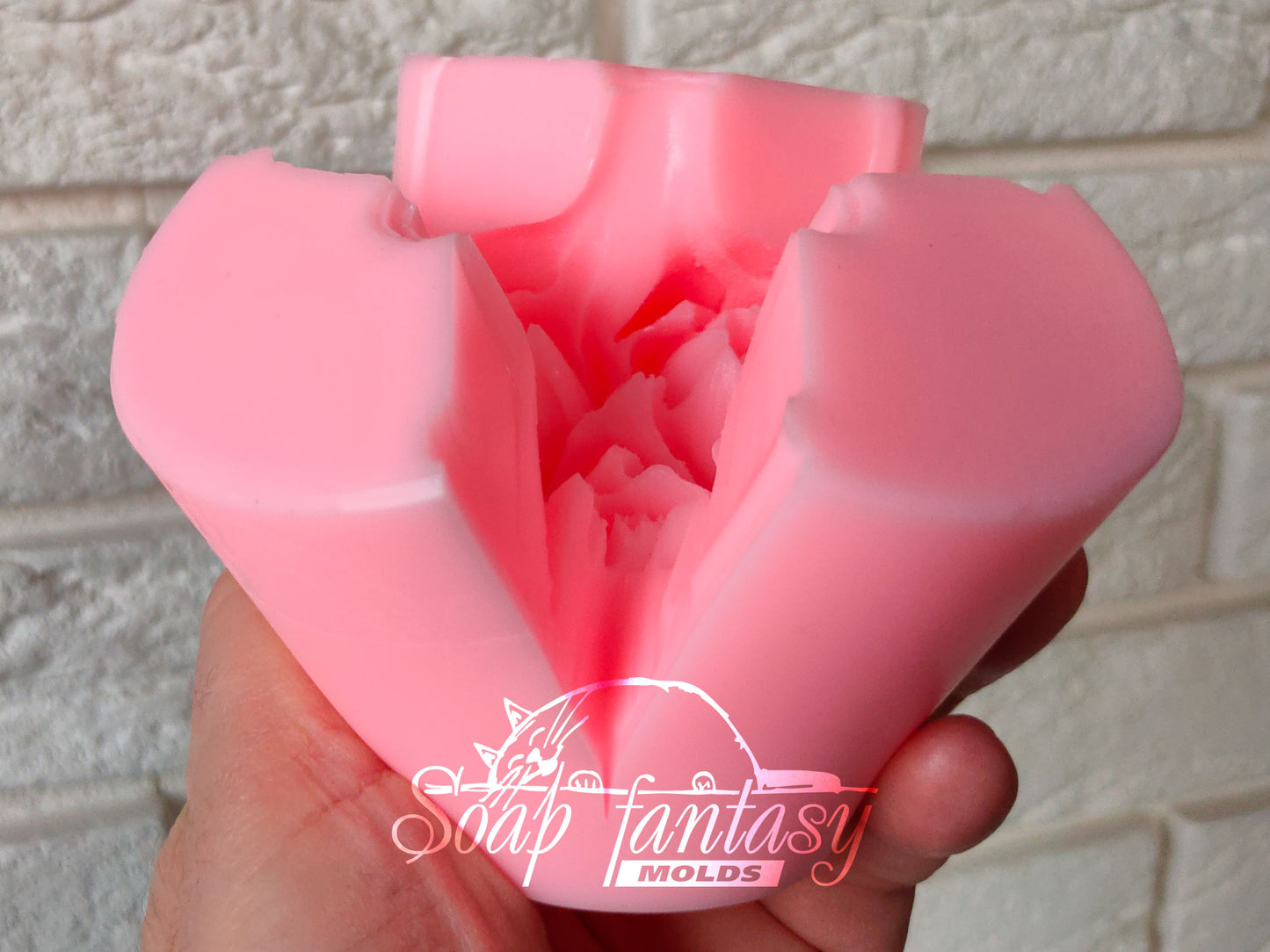 Narcissus triplet (daffodil) silicone mold for soap making