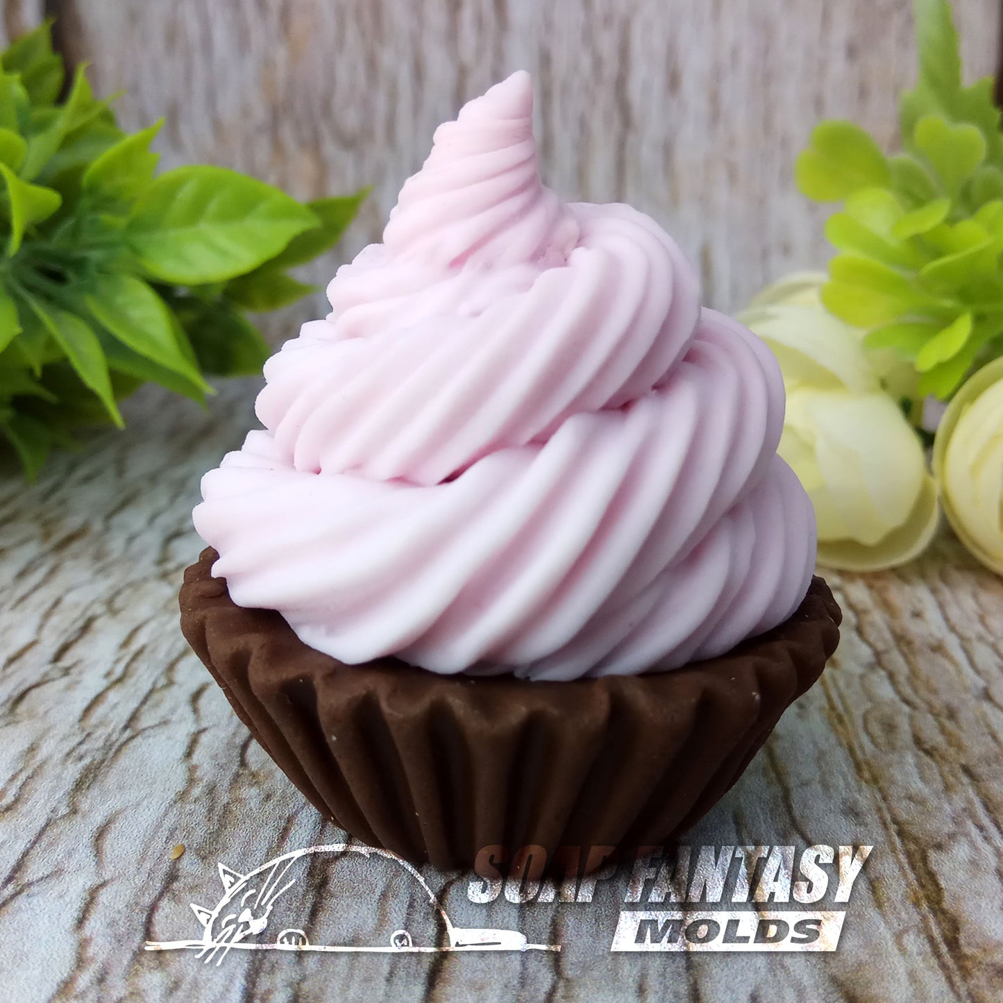 Cupcake (mini) silicone mold for soap making