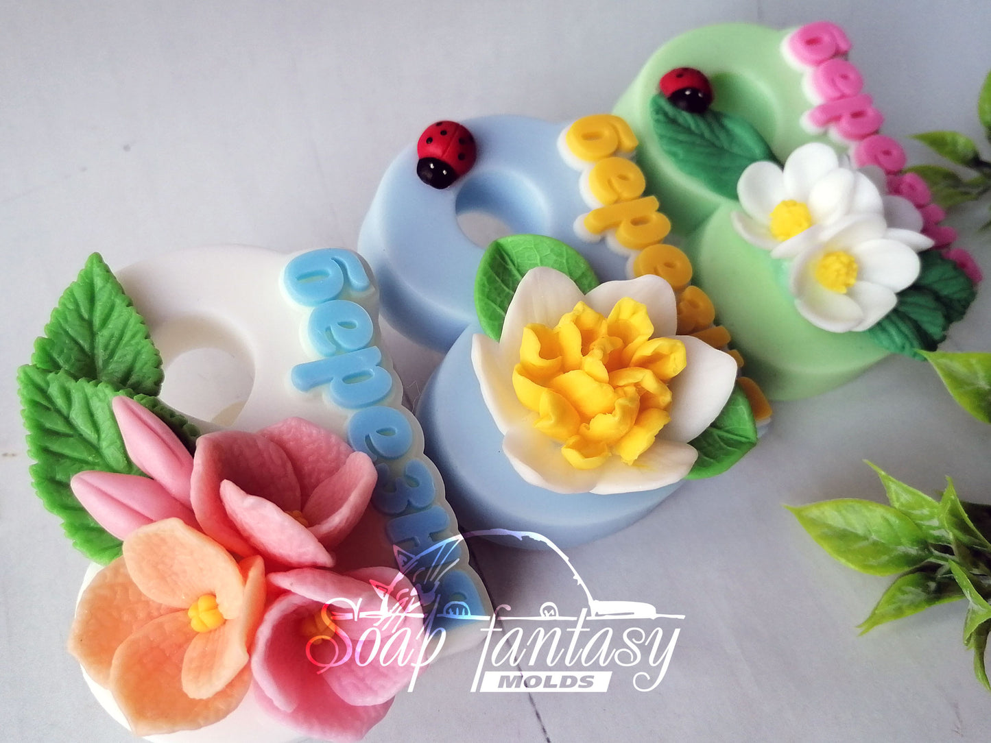 «8 березня» for creativity silicone mold for soap making