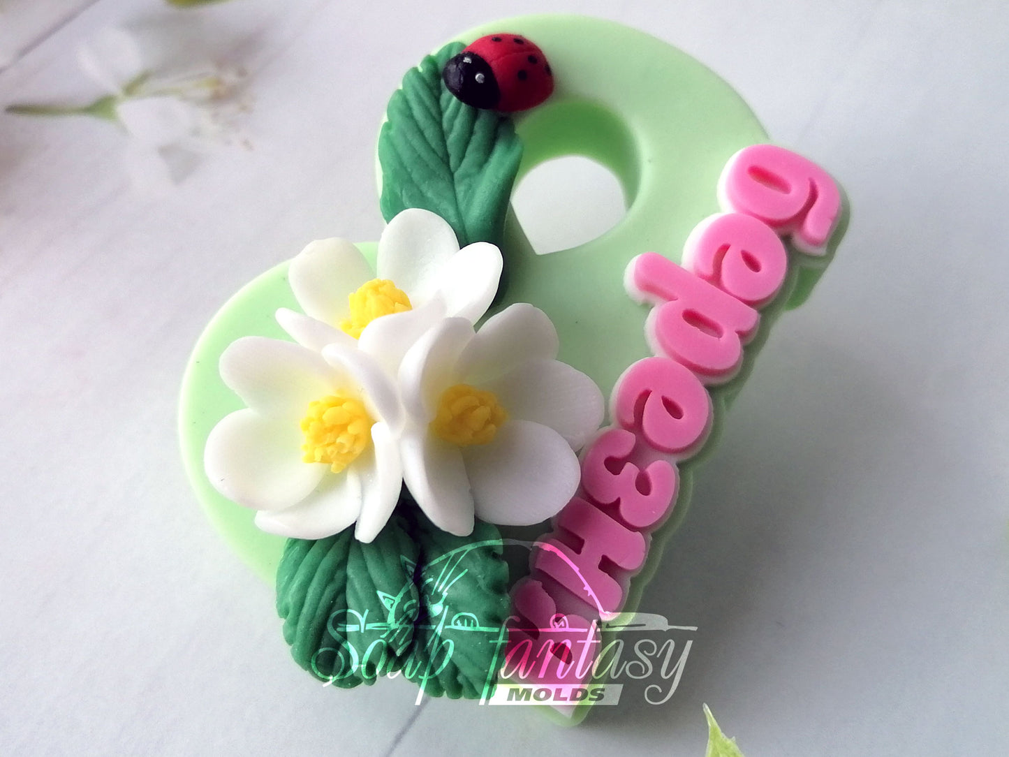«8 березня» for creativity silicone mold for soap making