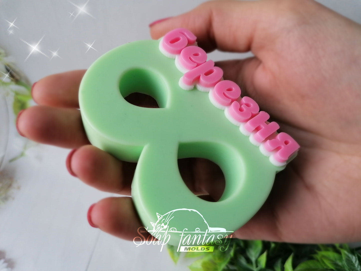 «8 березня» for creativity silicone mold for soap making