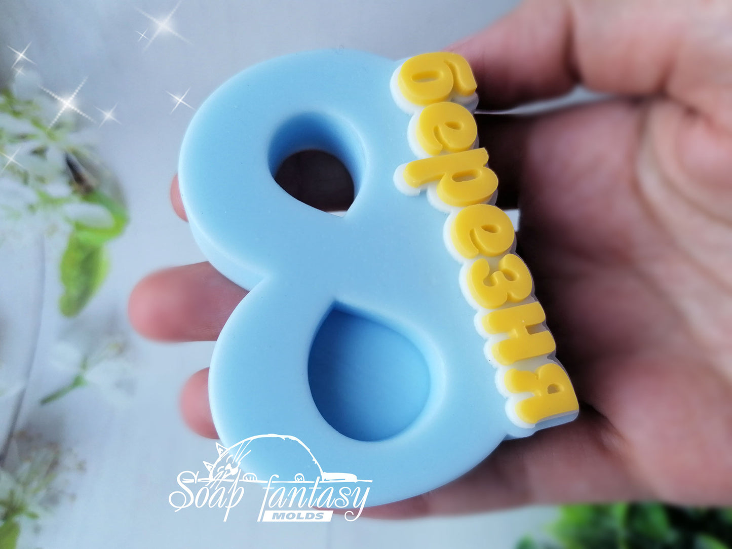 «8 березня» for creativity silicone mold for soap making
