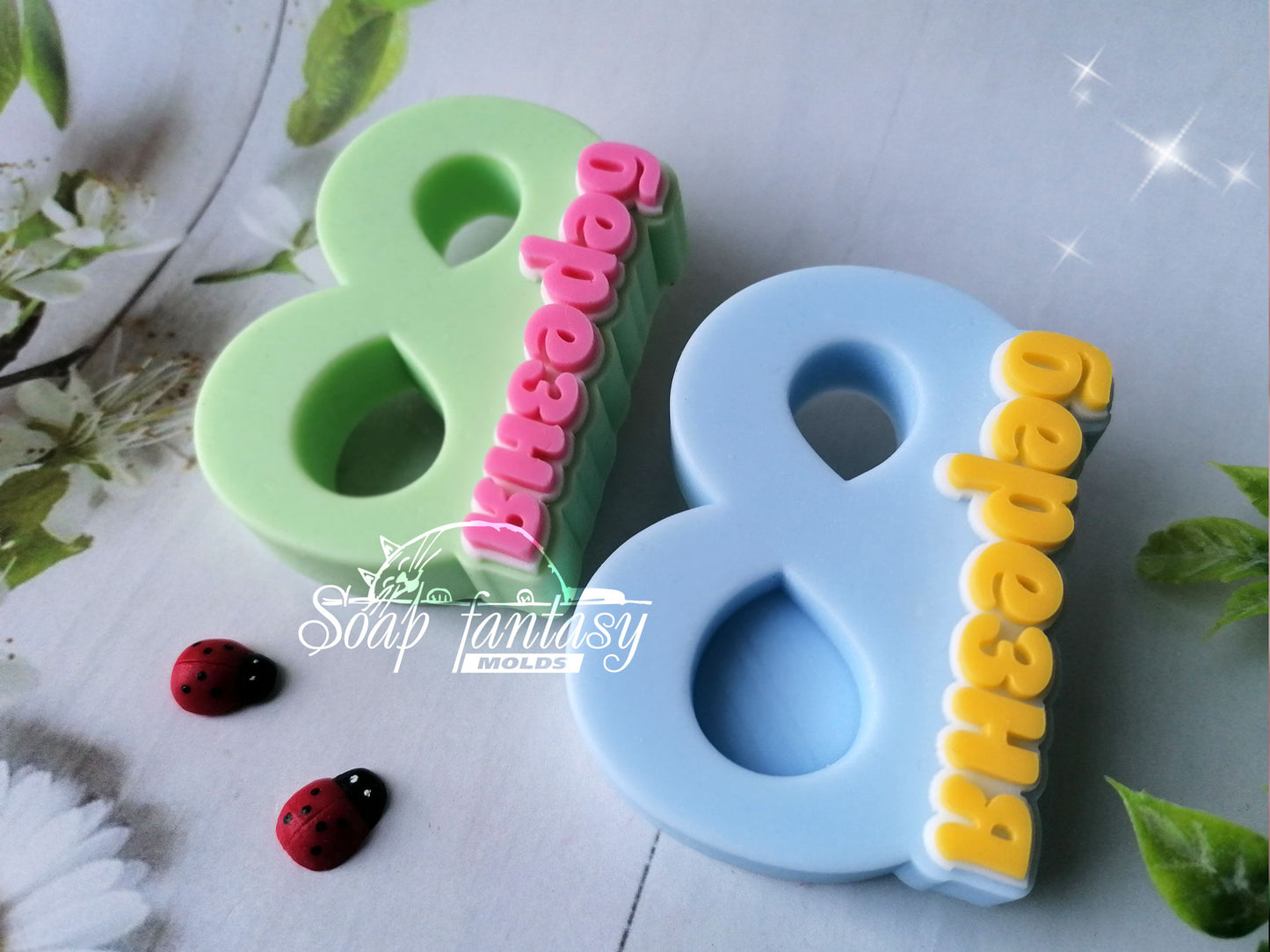 «8 березня» for creativity silicone mold for soap making