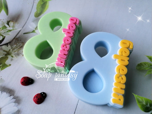 «8 березня» for creativity Silicone Soap Mold - for soap making, Craft & Hobby