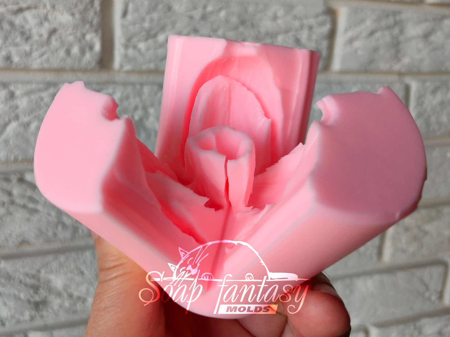 Tulip "Beauty" silicone mold for soap making
