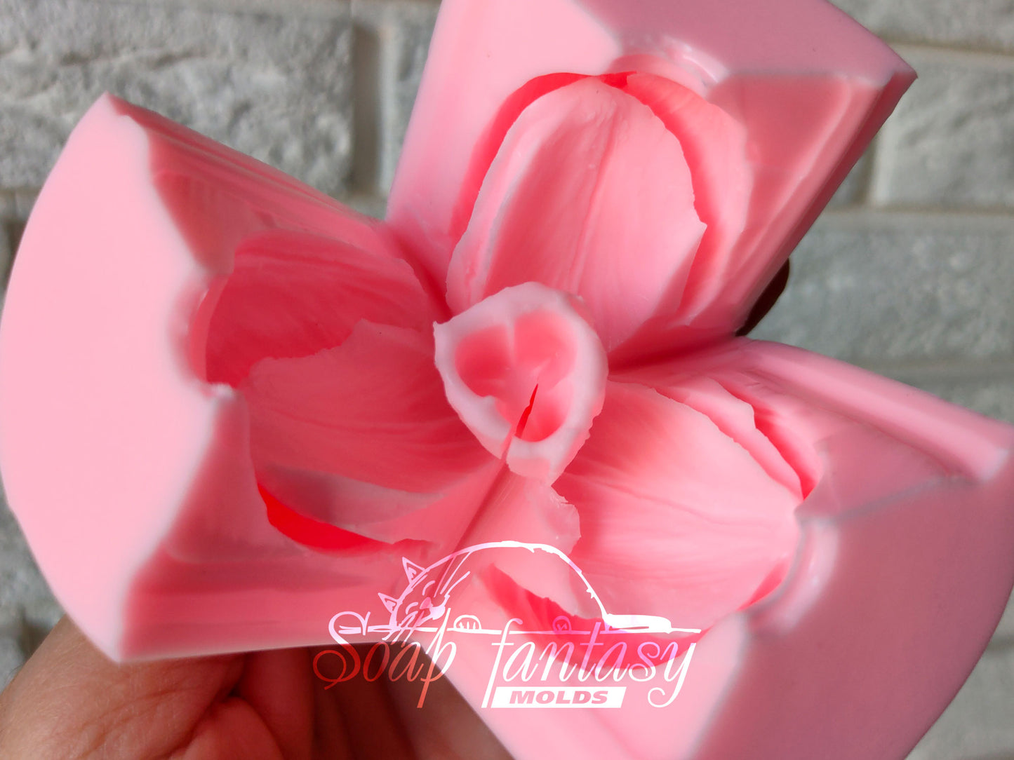 Tulip "Beauty" silicone mold for soap making