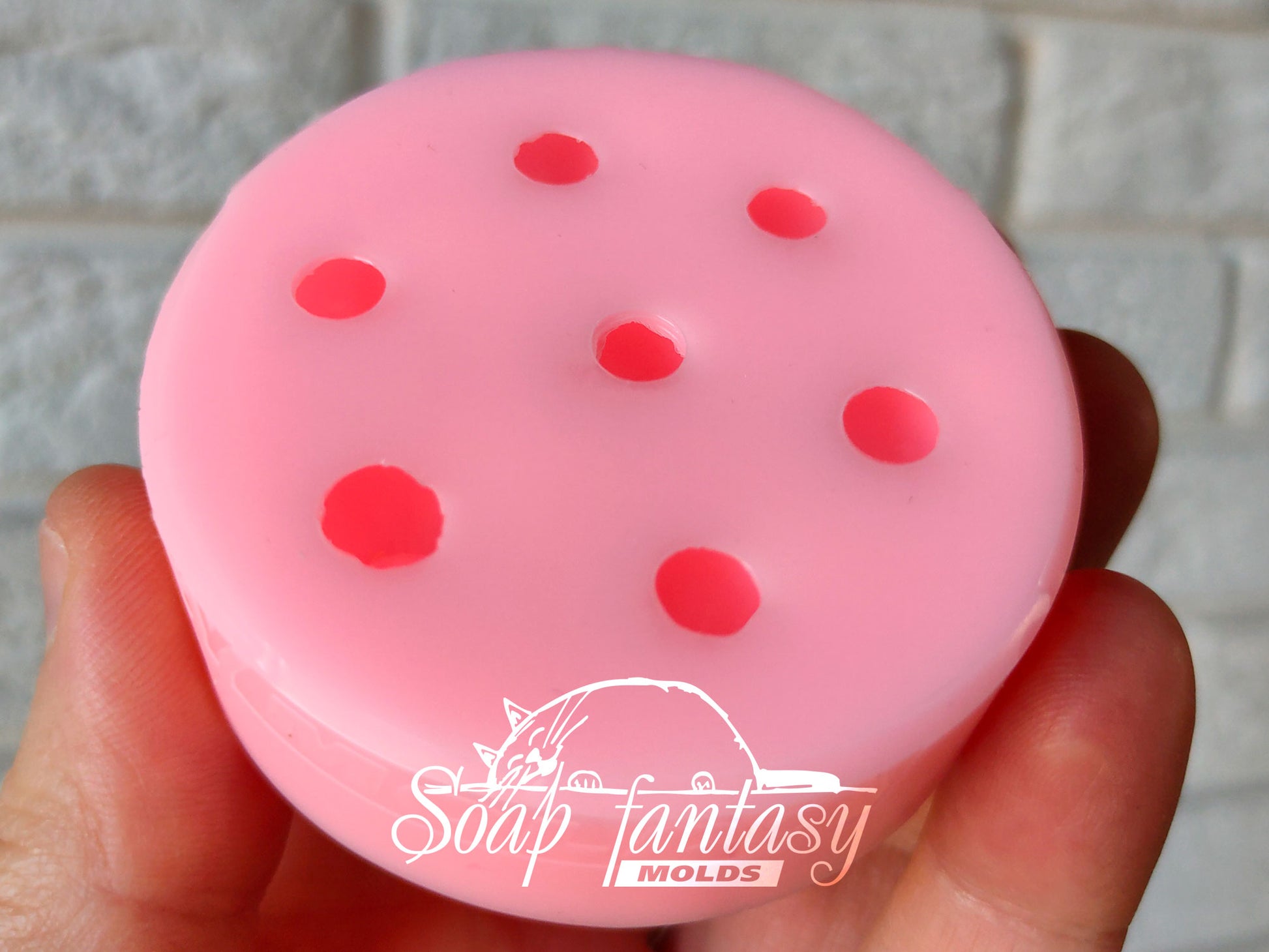 Blueberries silicone mold (mould) for soap making and candle making