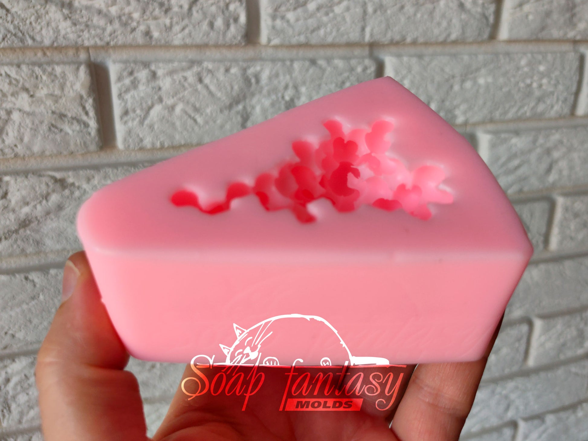 Bunch of grapes silicone mold (mould) for soap making and candle making