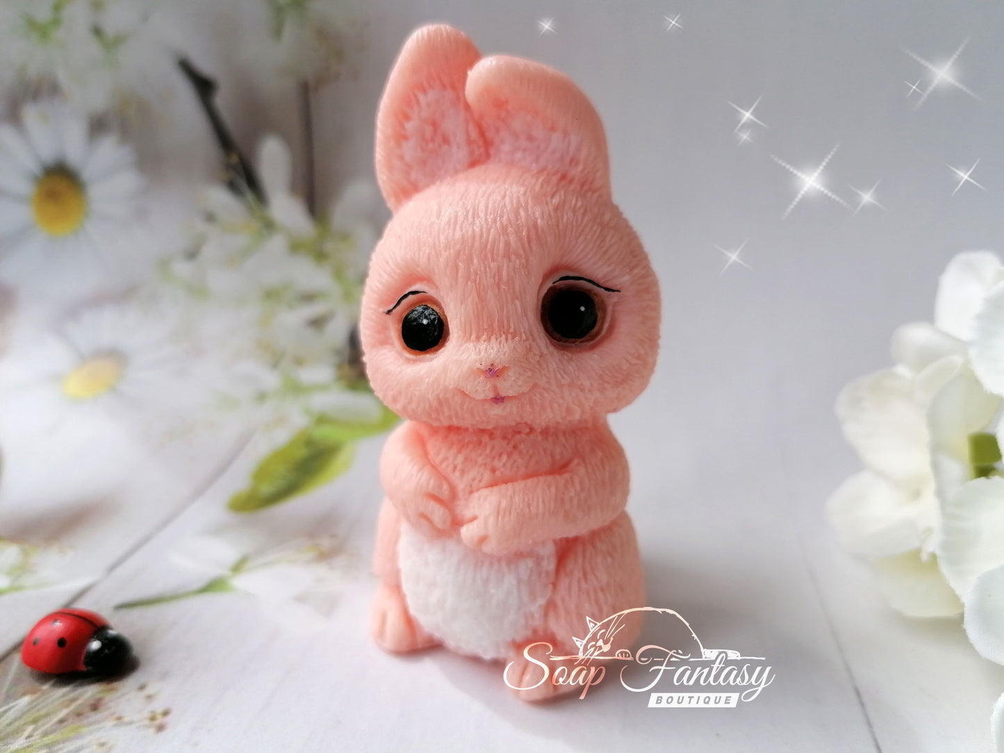 Cute bunny silicone mold for soap making