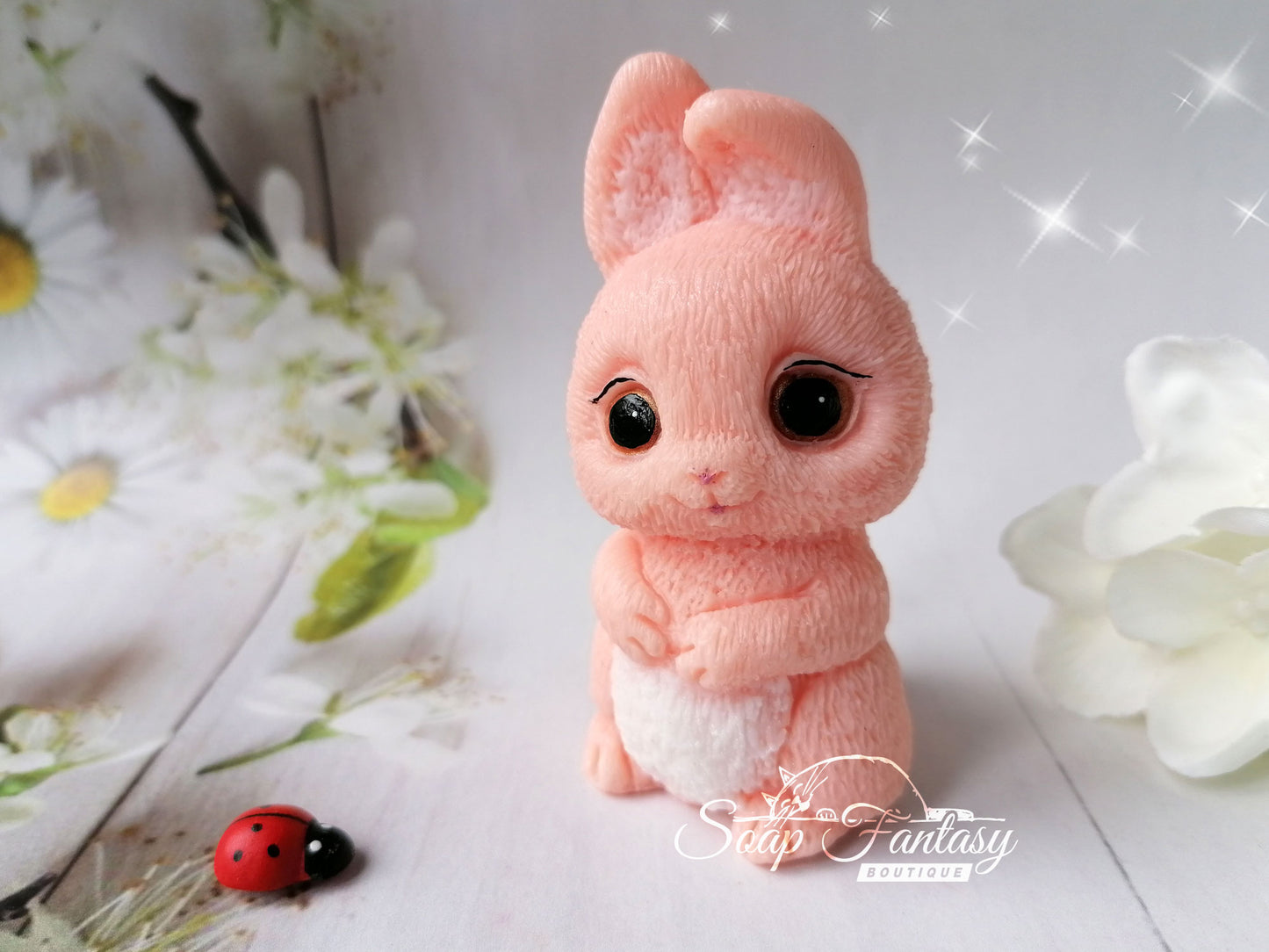 Cute bunny silicone mold for soap making