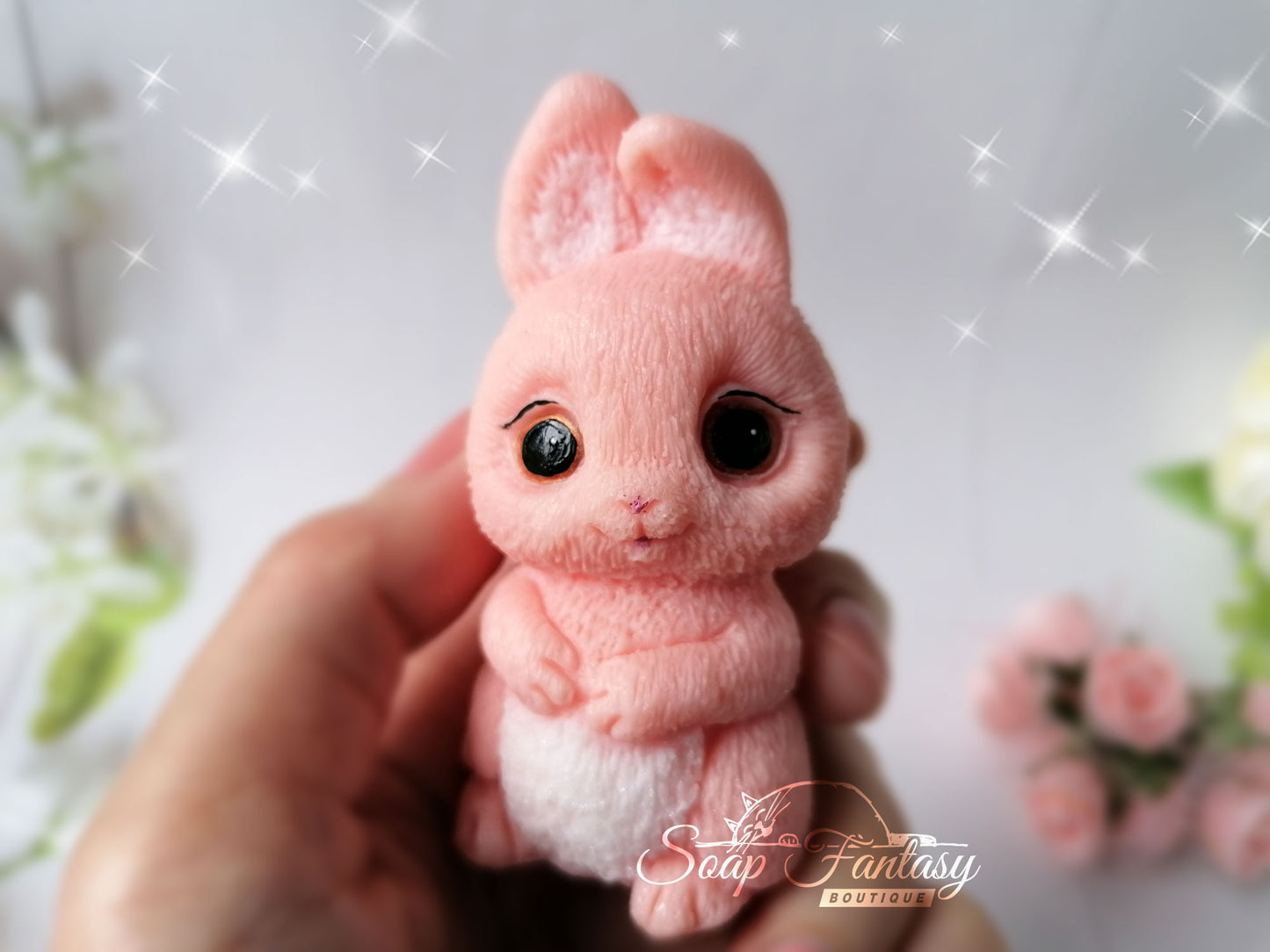 Cute bunny silicone mold for soap making