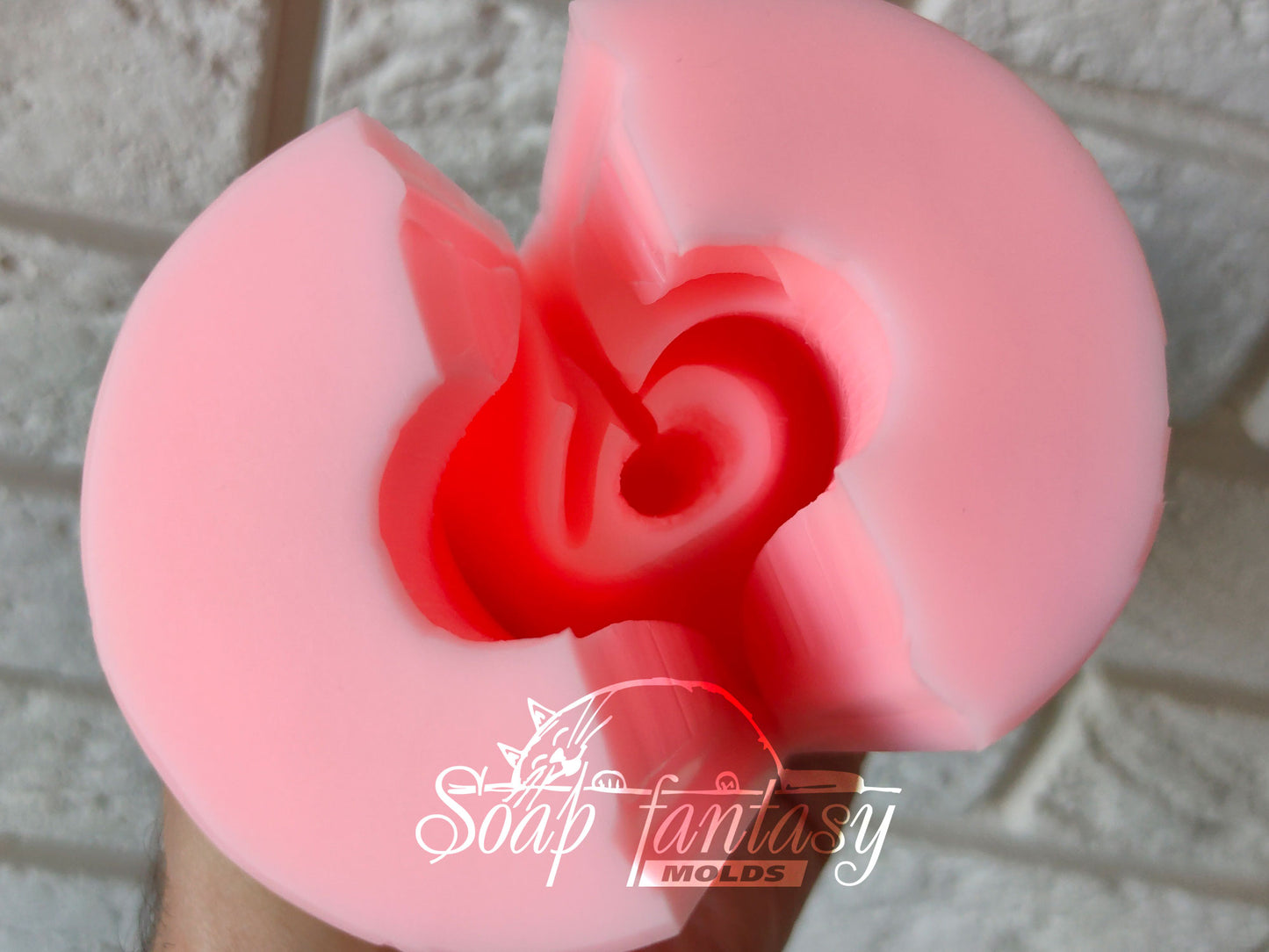 Calla lilies flower silicone mold (mould) for soap making and candle making