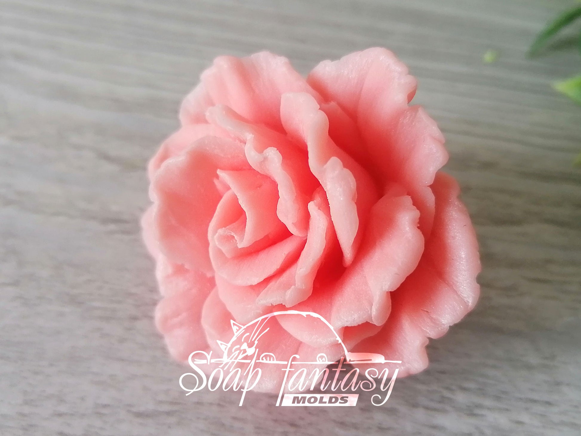 Carnation mini flower silicone mold (mould) for soap making and candle making