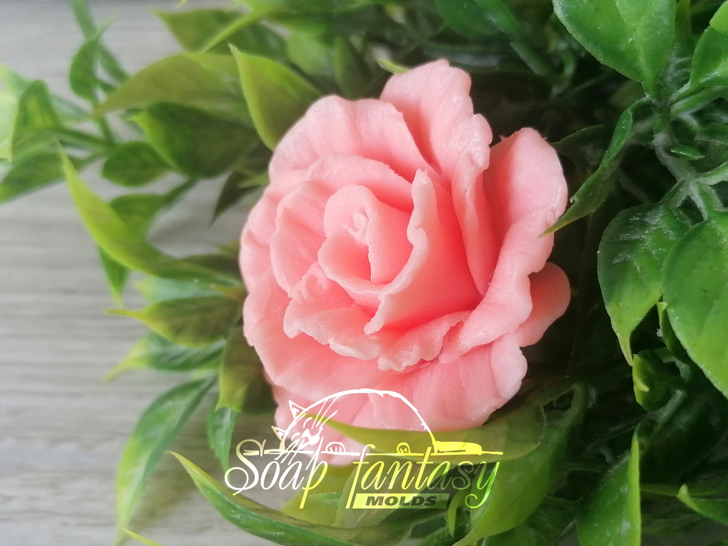 Carnation mini flower silicone mold (mould) for soap making and candle making