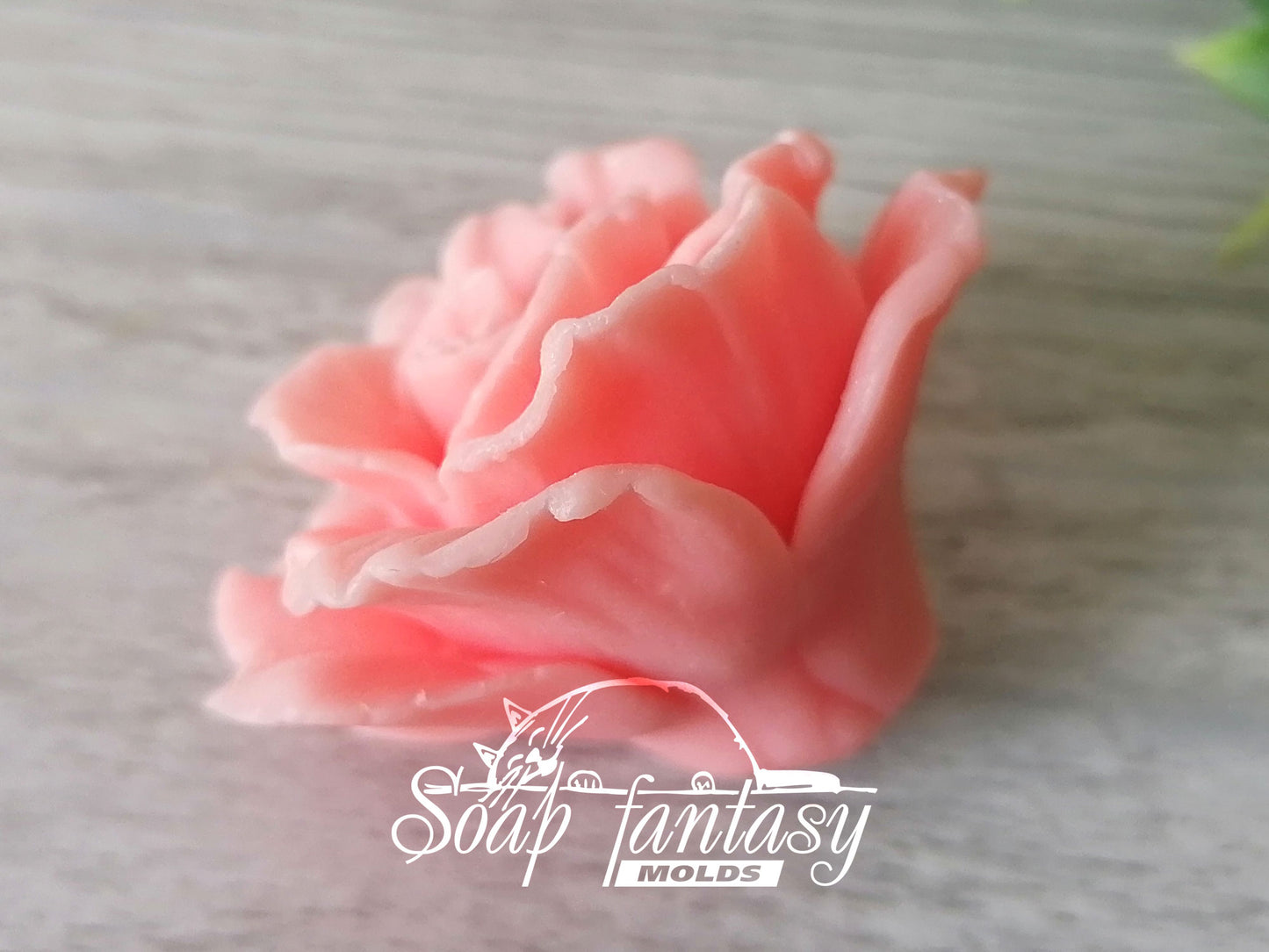 Carnation mini flower silicone mold (mould) for soap making and candle making