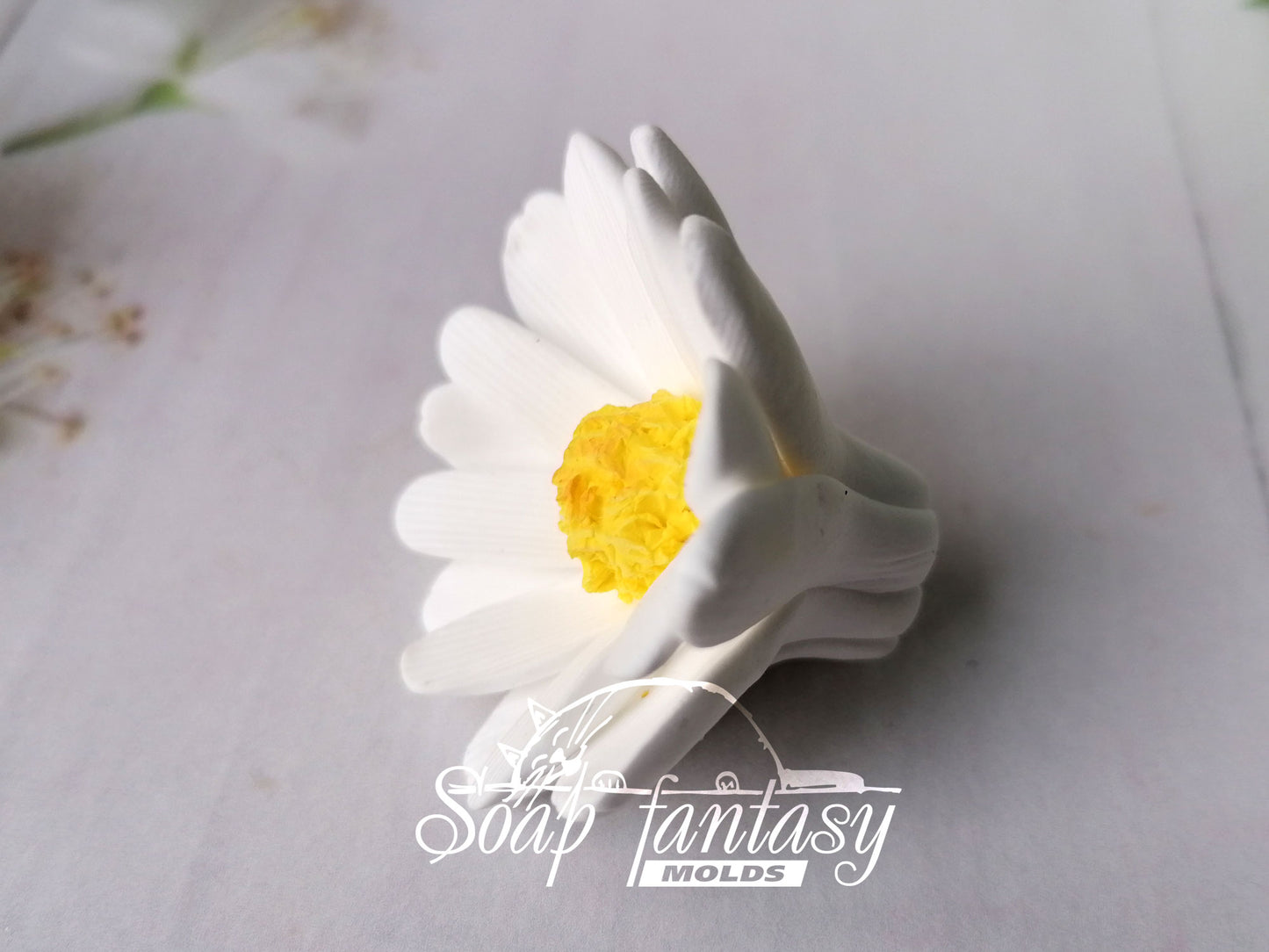 Little daisy flowers silicone mold for soap making