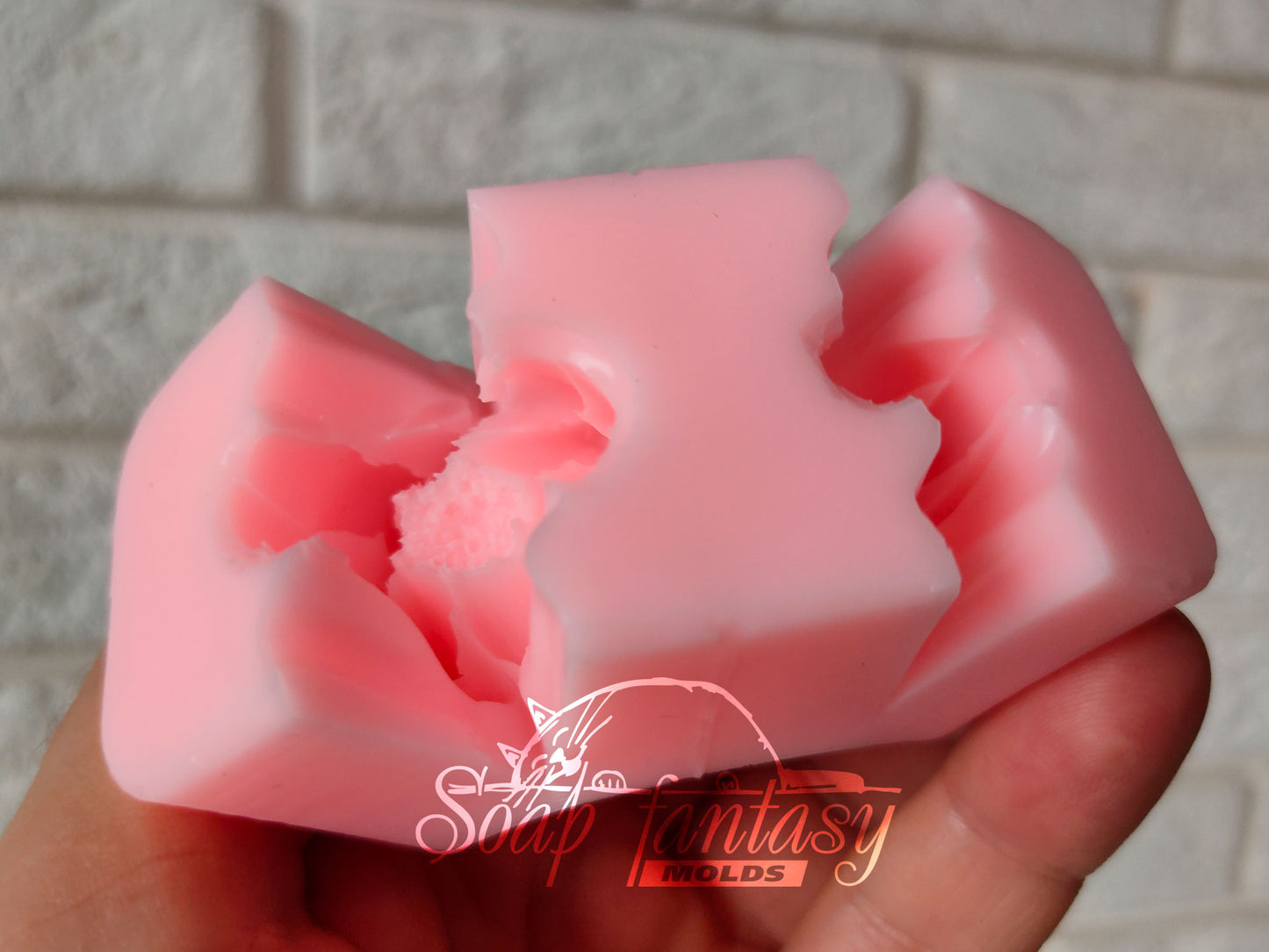 Little daisy flowers silicone mold for soap making