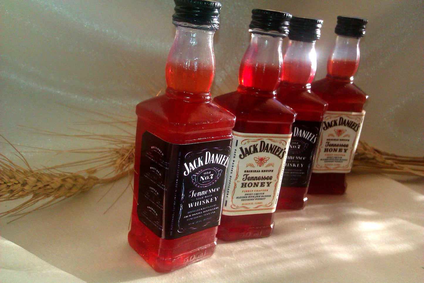Bottle of whiskey "Square" silicone mold (mould) for soap making and candle making