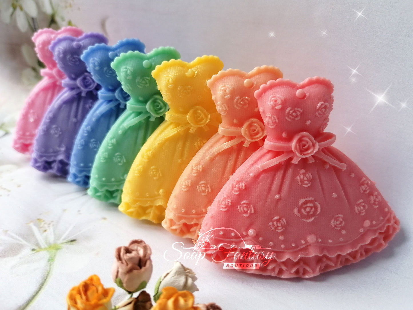 Little doll dresses silicone mold for soap making