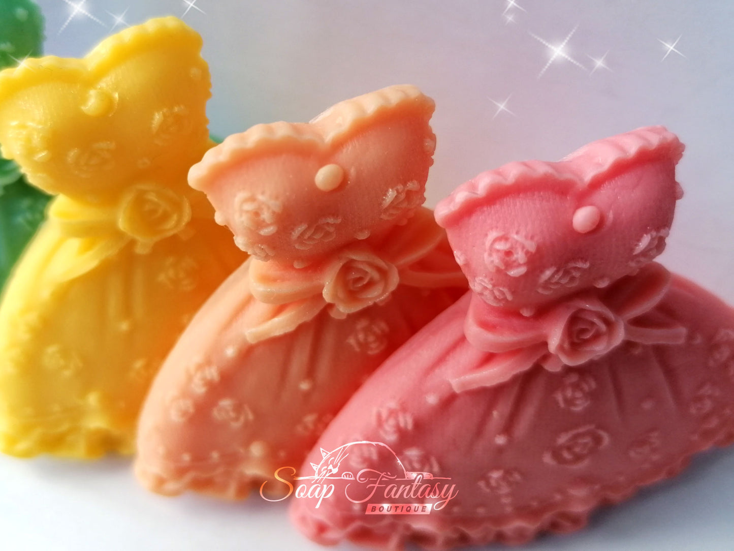 Little doll dresses silicone mold for soap making