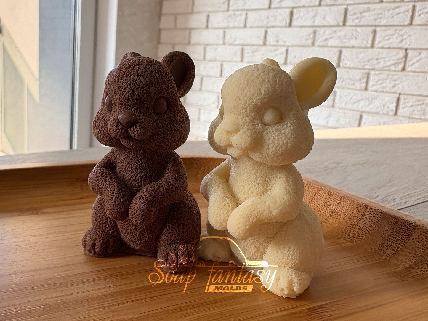 Chocolate Silicone Mold – Easter Bunny – Food Grade Silicone Mold for food art