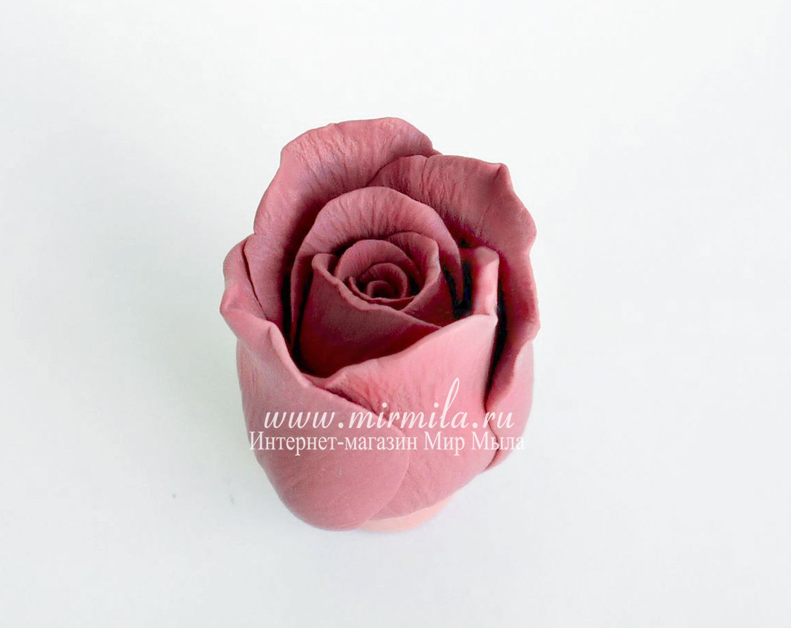Rosebud "Freedom" silicone mold for soap making