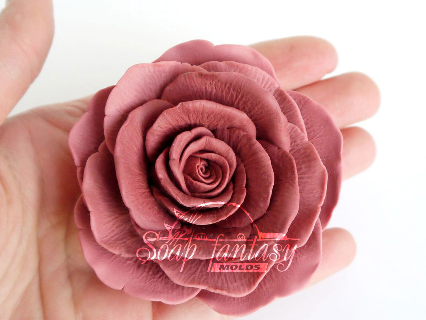 Rose "Freedom" Silicone Soap Mold - for soap making, Craft & Hobby