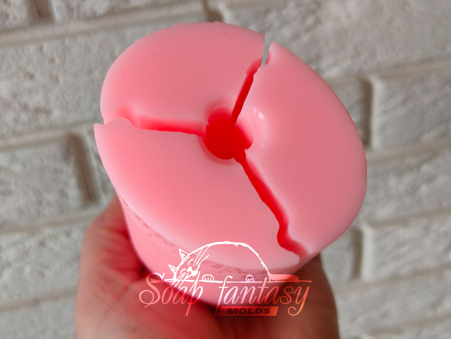 Gladiolus flower (Part 1 of the set) silicone mold for soap making