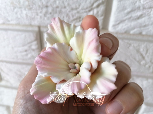 Gladiolus (Part 5 of the set) Silicone Soap Mold - for soap making, Craft & Hobby