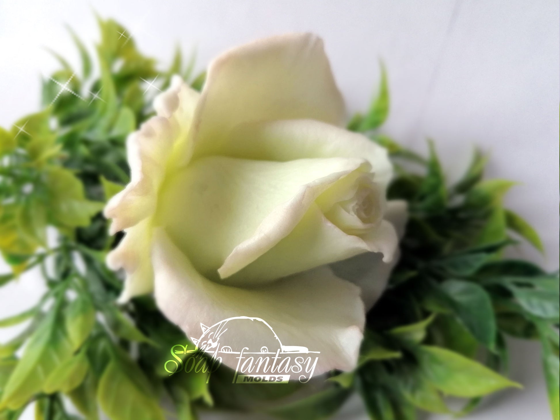 BIG rose "Grace" flower silicone mold (mould) for soap making and candle making