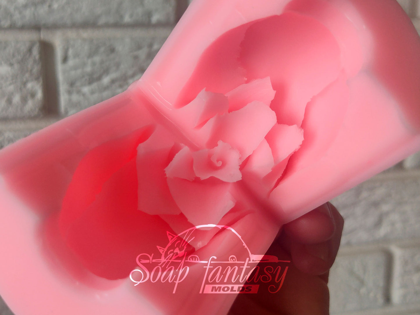 Rose Holland silicone mold for soap making