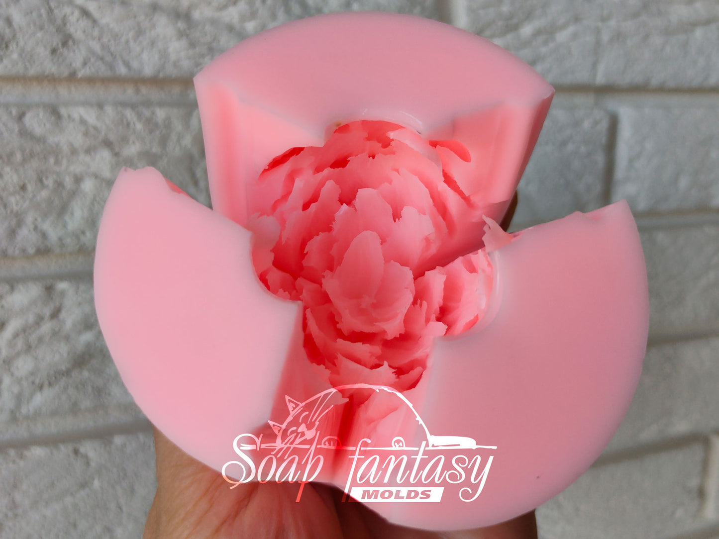 Tulip "Ice Cream" silicone mold for soap making