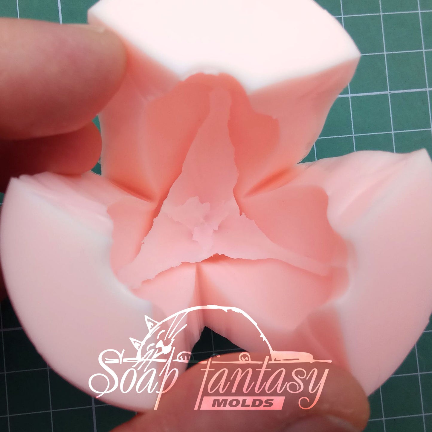 Tulip "Kelly" silicone mold for soap making