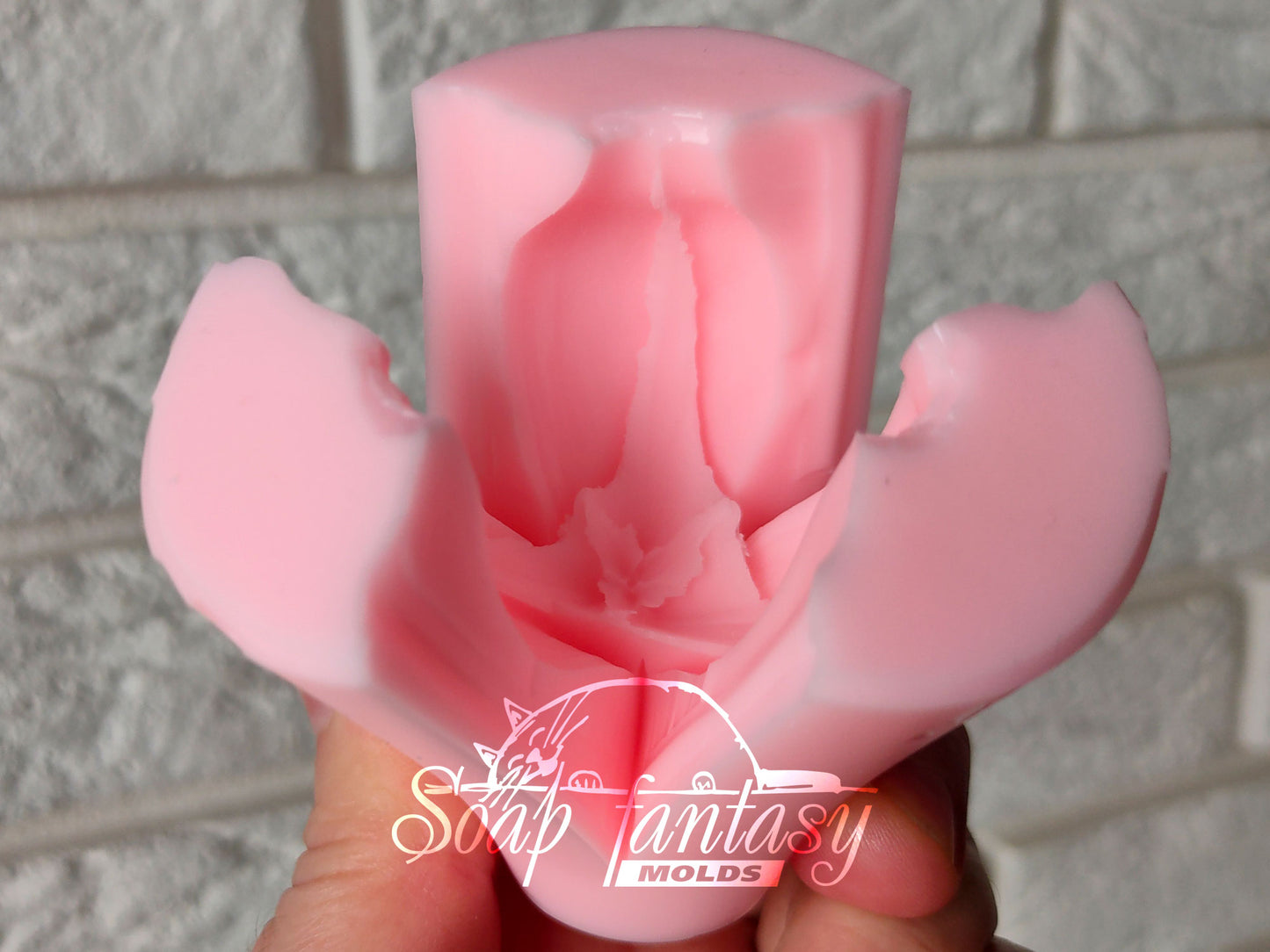 Tulip "Kelly" silicone mold for soap making