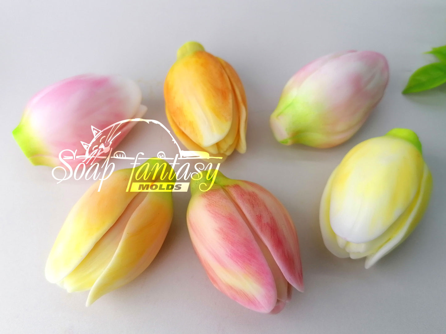 Tulip "Kelly" silicone mold for soap making